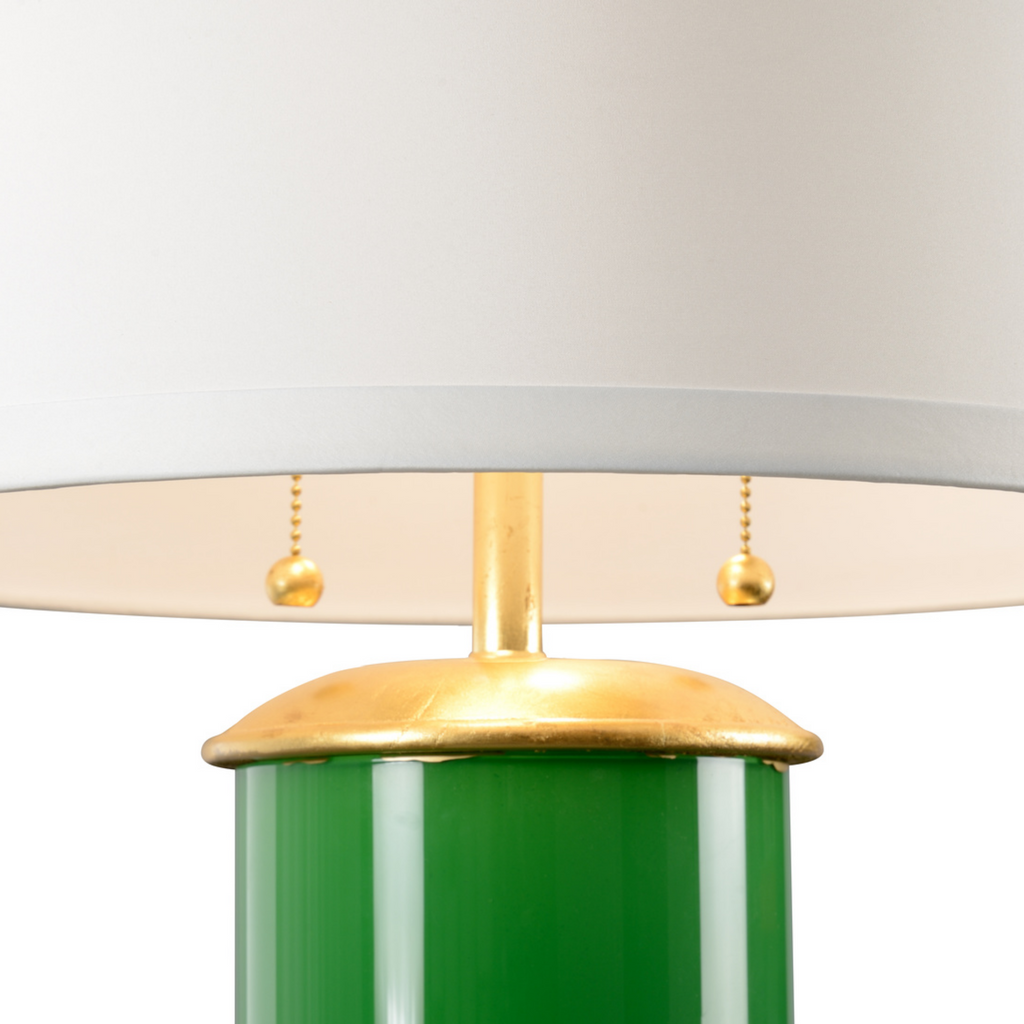 Parrot Green Savannah Table Lamp - The Well Appointed House