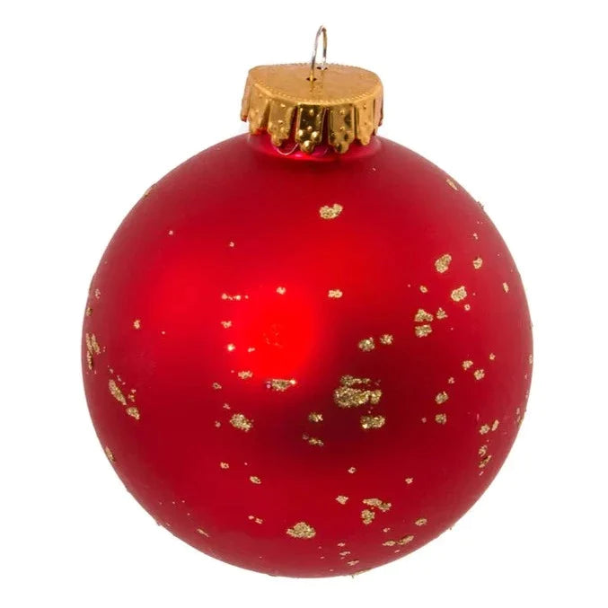 65MM Twelve Days Of Christmas Decorative Glass Ball Ornaments, 12-Piece Box Set - Christmas Decor - The Well Appointed House