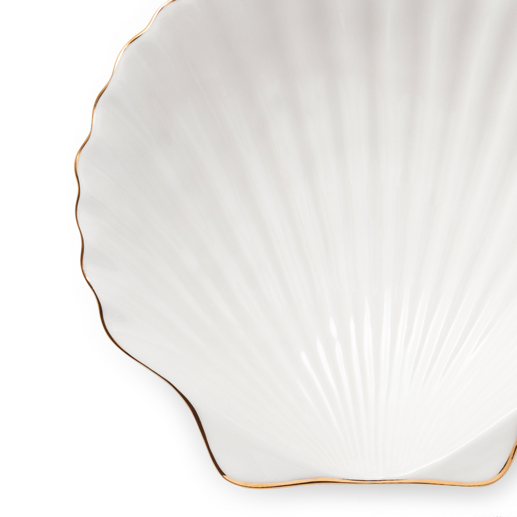 Shell Appetizer Plates, Set of 4 - The Well Appointed House