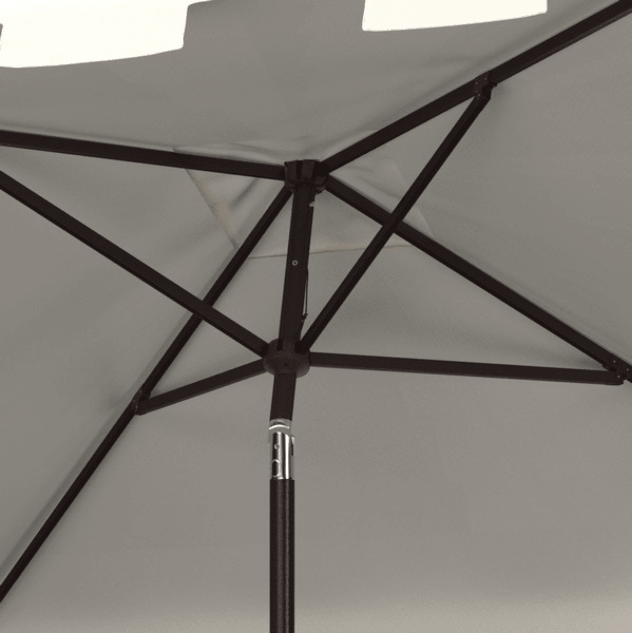 7.5' Square Zimmerman Market Umbrella White