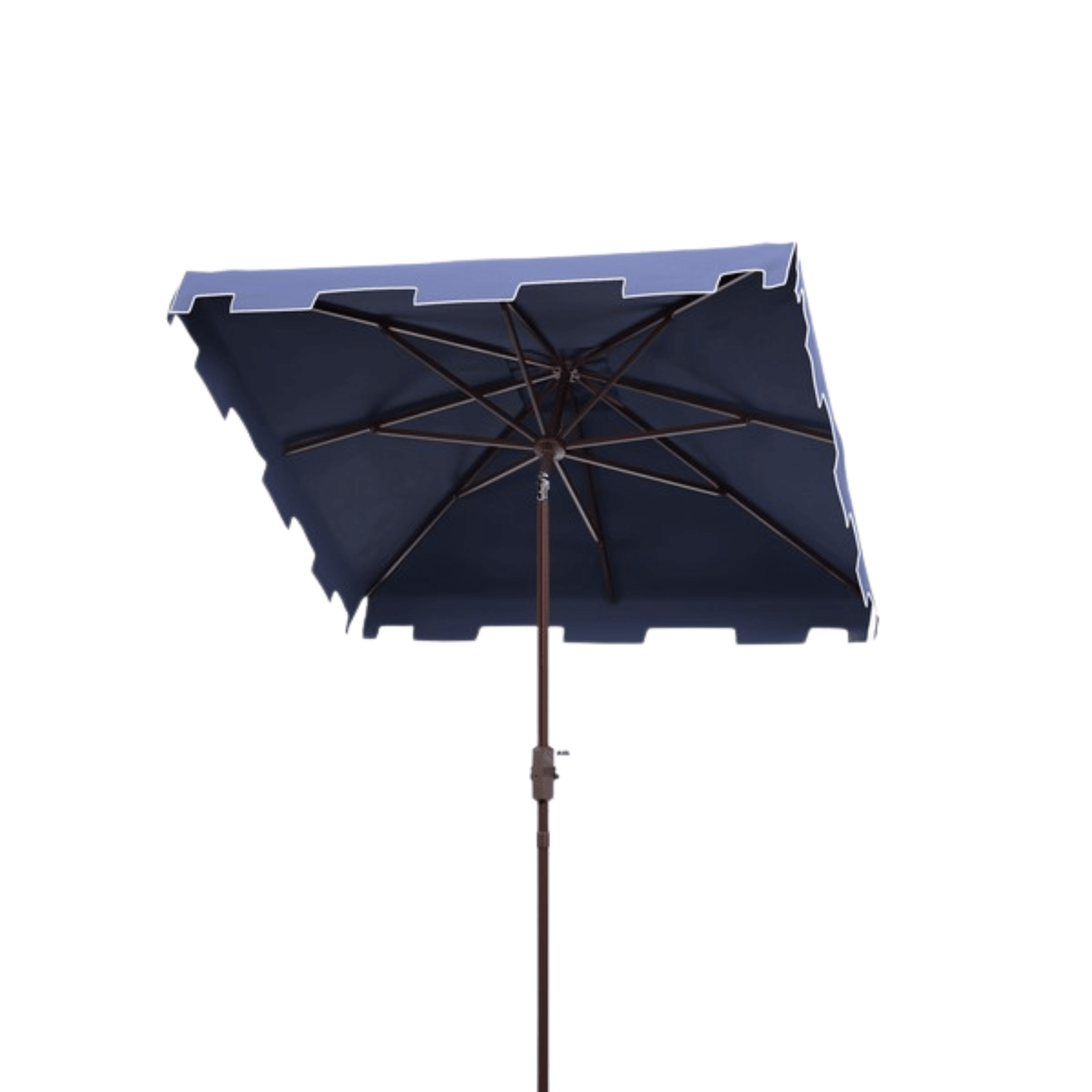 7.5' Square Zimmerman Market Umbrella White