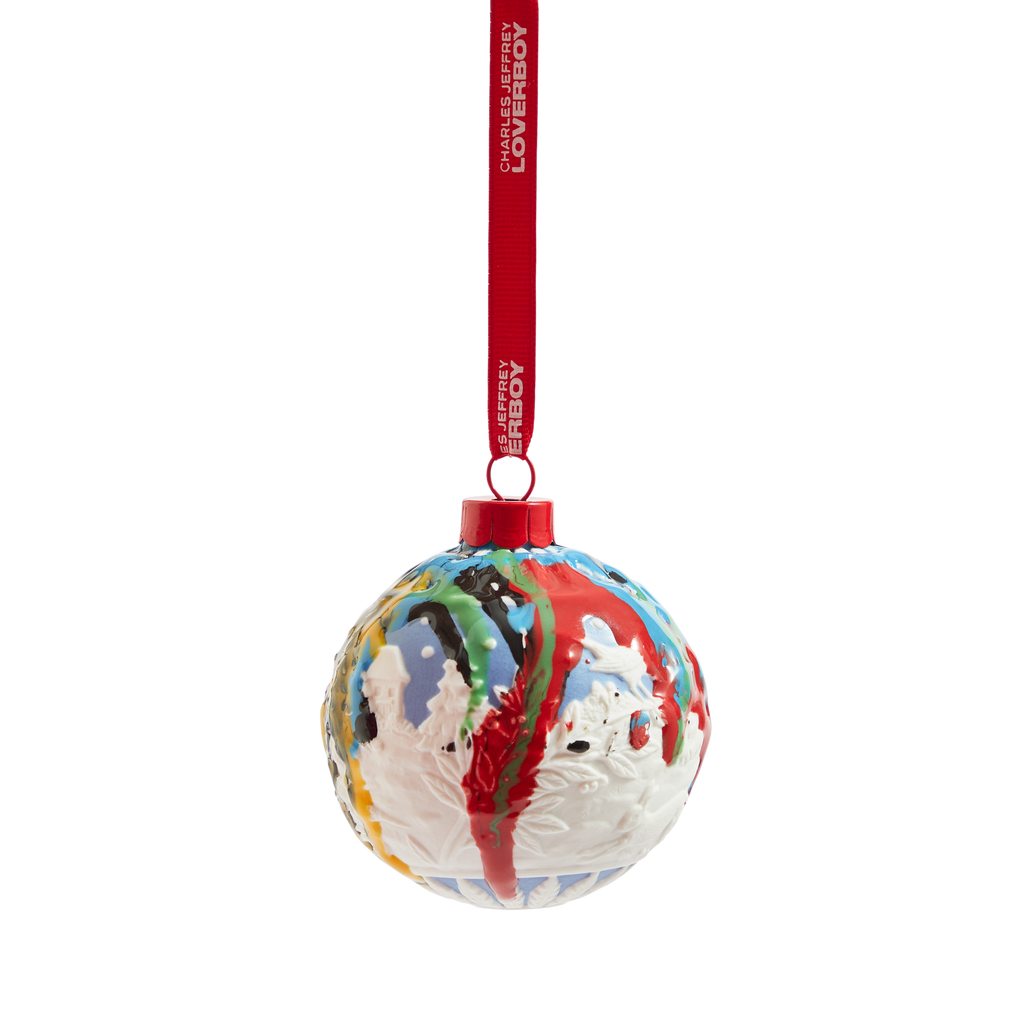 Charles Jeffery Loverboy Paint Splash Bauble Ornament - The Well Appointed House