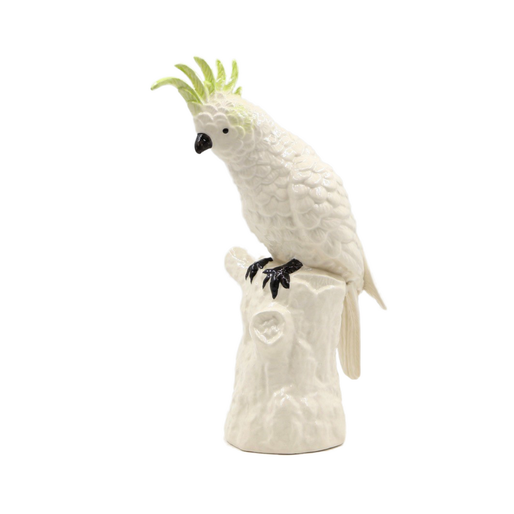 Ceramic Cockatoo - The Well Appointed House