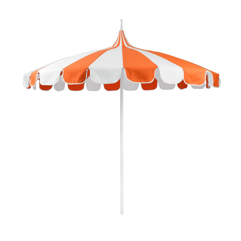 8.5' Pagoda Style Outdoor Umbrella in Tuscan - Outdoor Umbrellas - The Well Appointed House