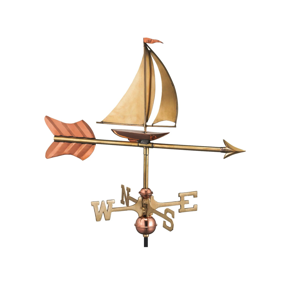 Sailboat Garden Weathervane - The Well Appointed House