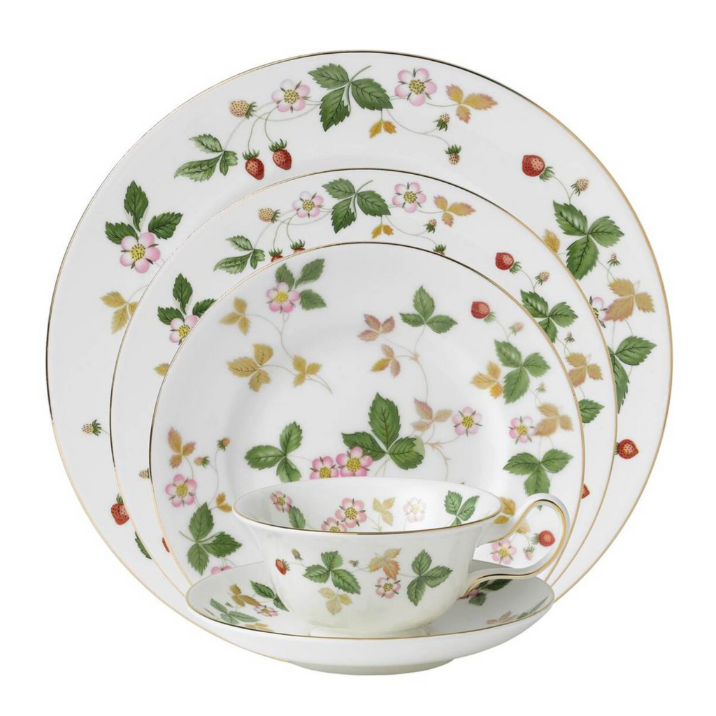 Wild Strawberry 5-piece Place Setting - The Well Appointed House