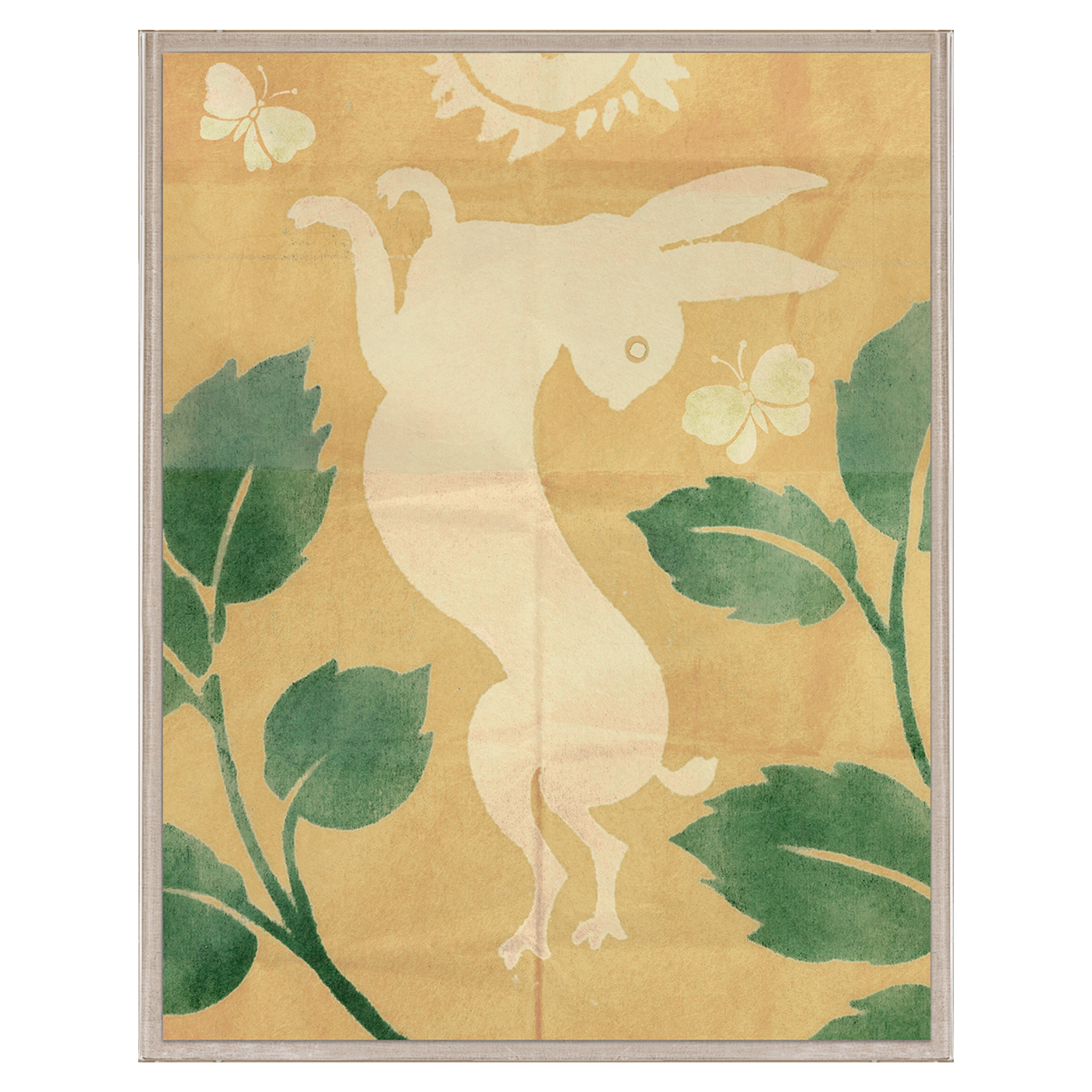 Frederick Steiner Archive, Jumping Rabbits in Sepia – The Well