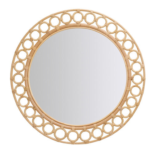 Mira Mirror in Polished Natural - THE WELL APPOINTED HOUSE