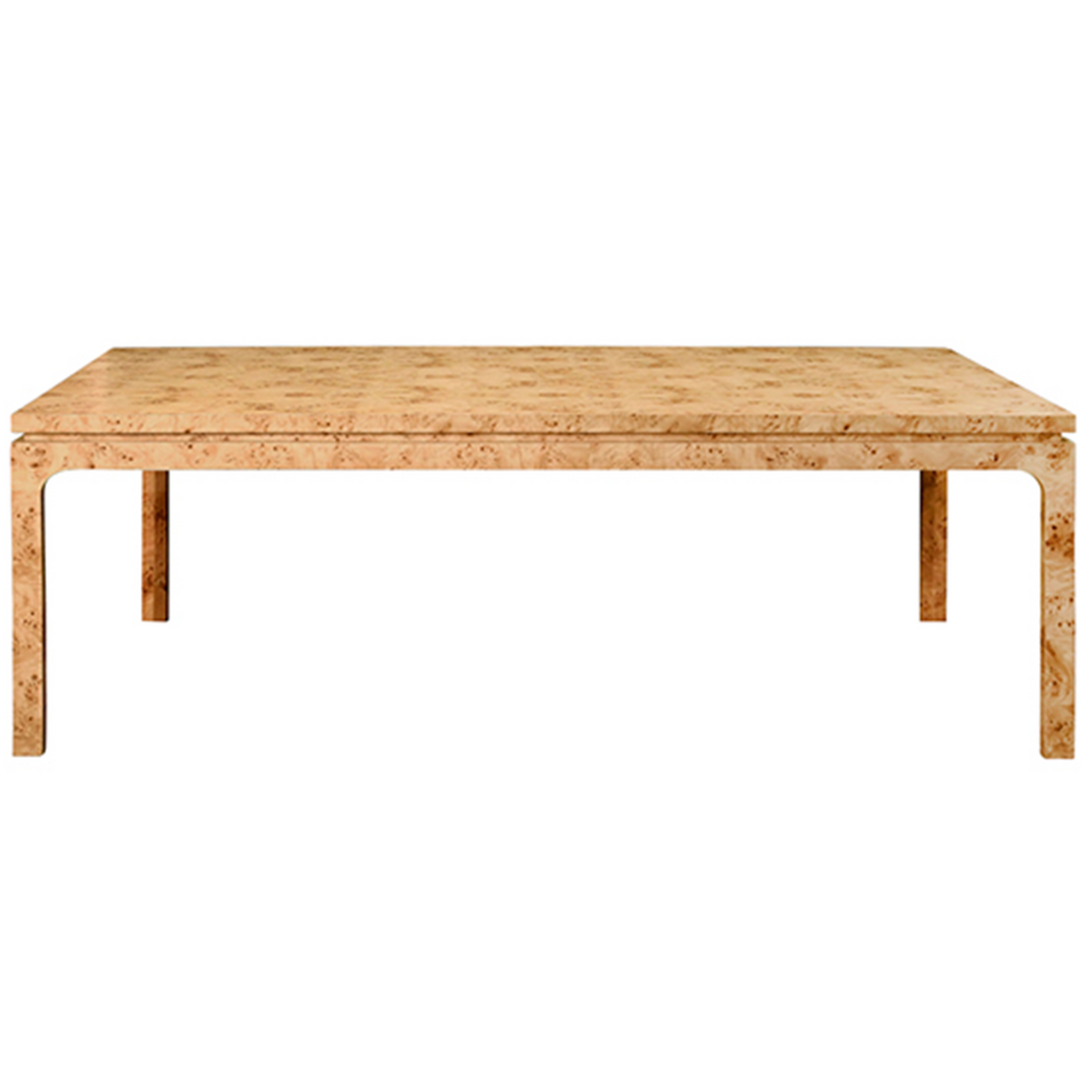 Adams Modern Rectangular Dining Table - Available in Two Finishes – The ...