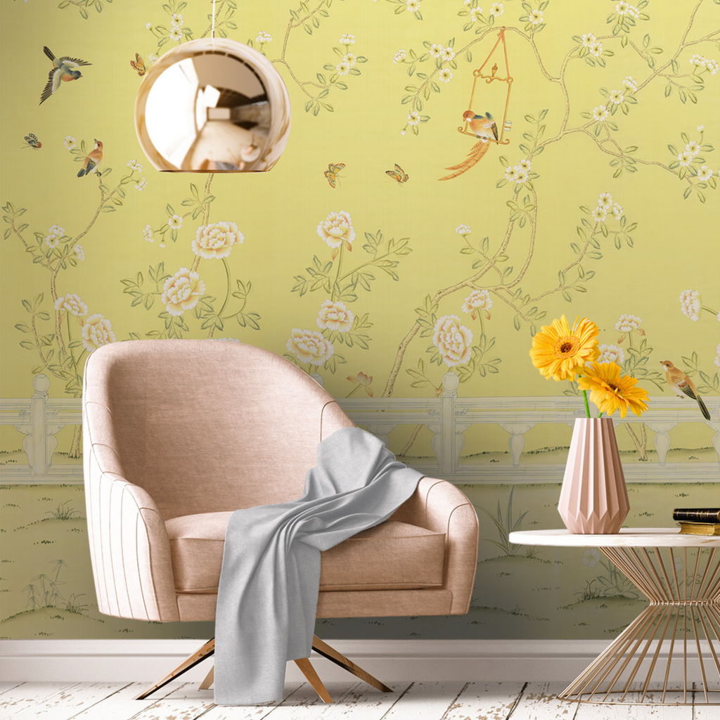 Adriana Mural Wall Paper Panels - The Well Appointed House
