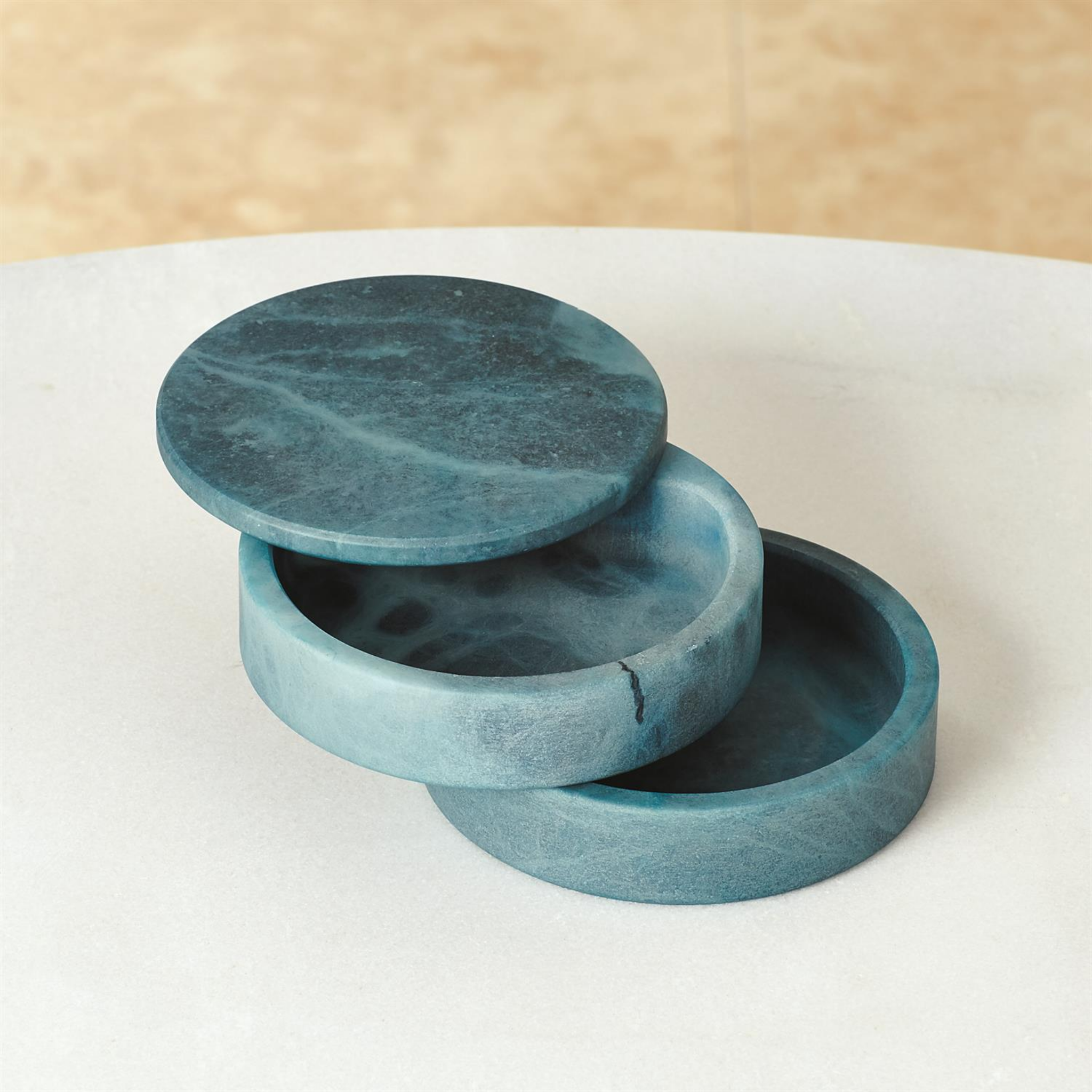 Alabaster Swivel Box Alabaster Swivel Box