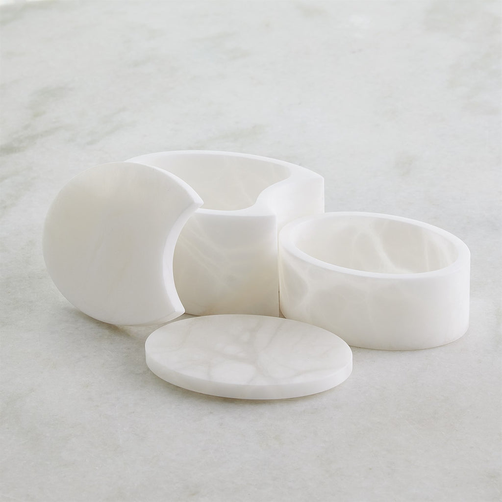 Alabaster Oval Collection - The Well Appointed House