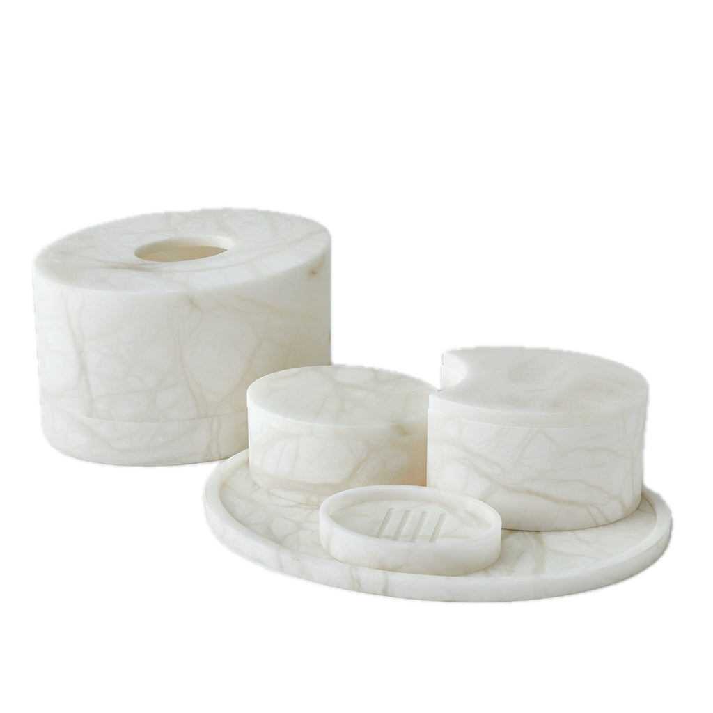 Alabaster Oval Collection - The Well Appointed House