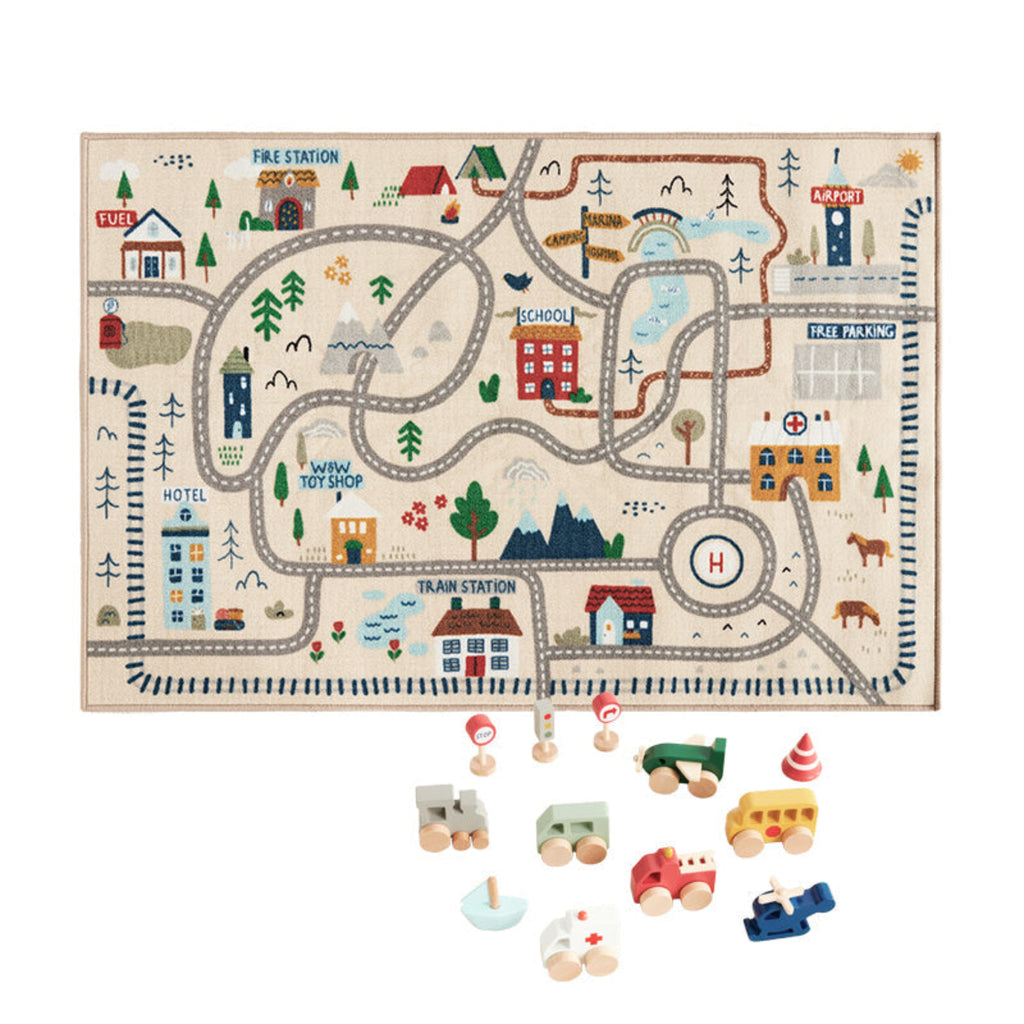 Around Town Playmat Toy for Kids - The Well Appointed House