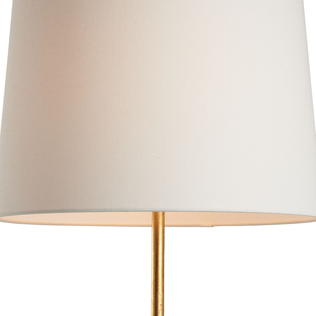 Artois Floor Lamp in Aged Brass - The Well Appointed House