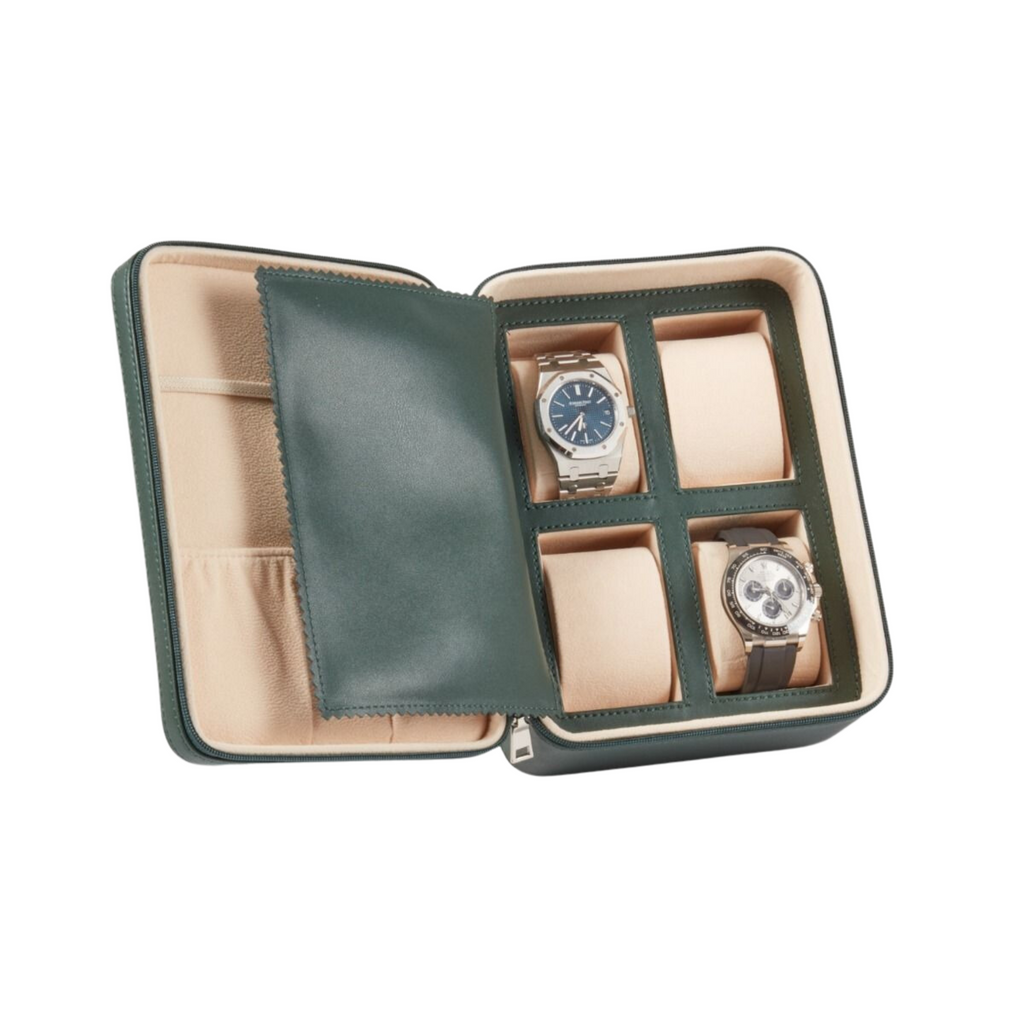 Drake Leather Watch Case - The Well Appointed House