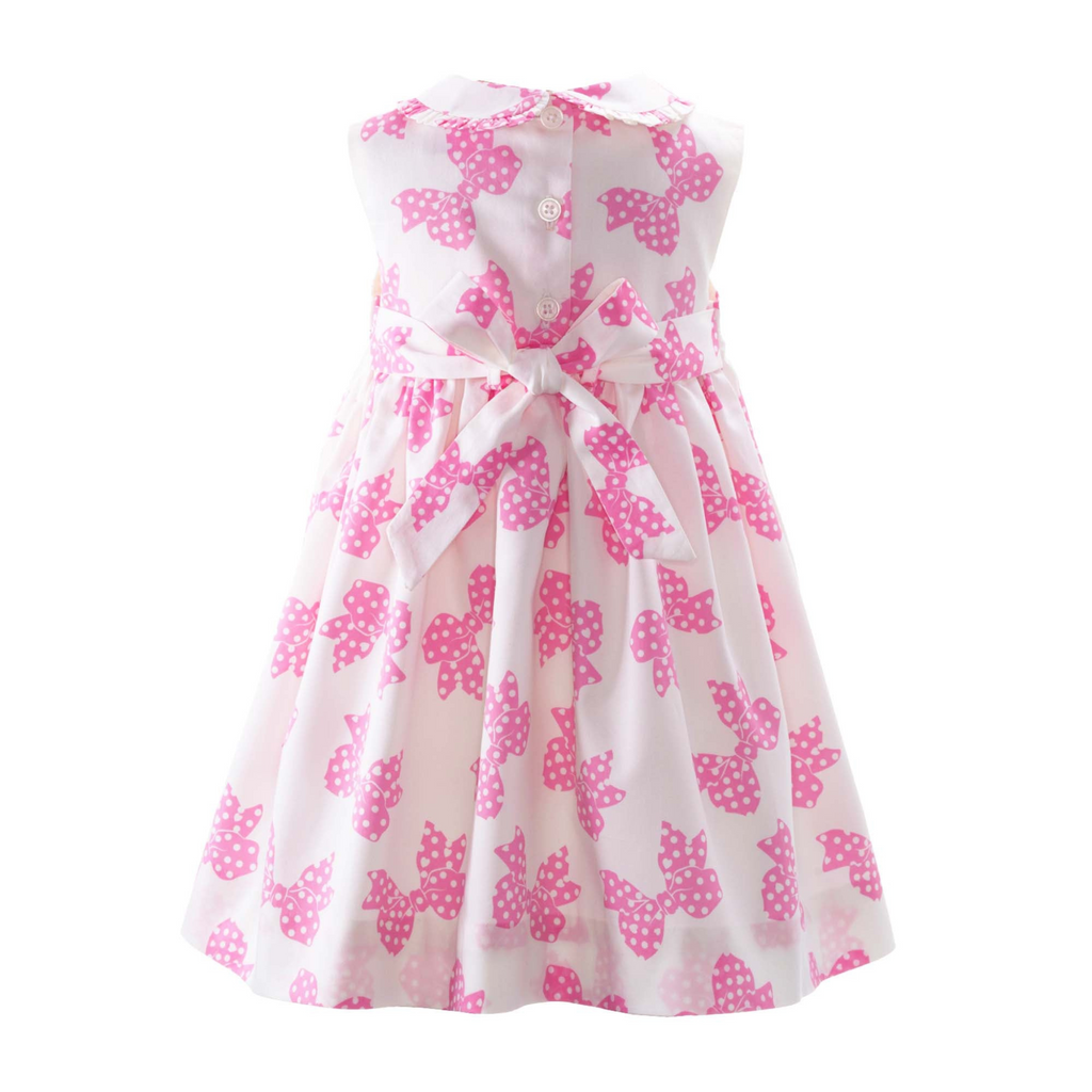 Baby Bow Frill Dress & Bloomers - The Well Appointed House