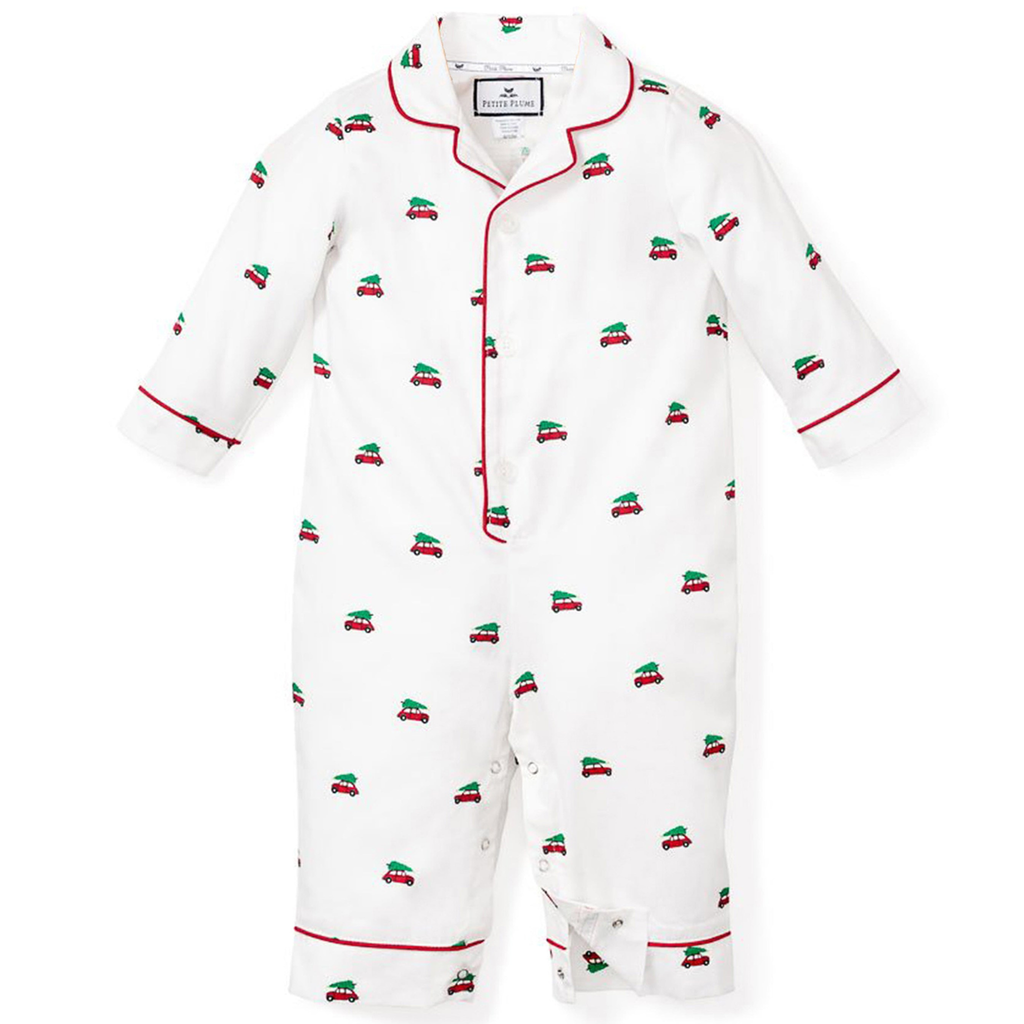 Baby's Twill Romper in Holiday Journey - The Well Appointed House 
