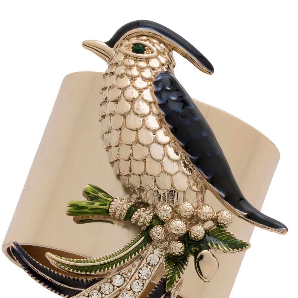 Bird Napkin Rings, Set of Two - The Well Appointed House