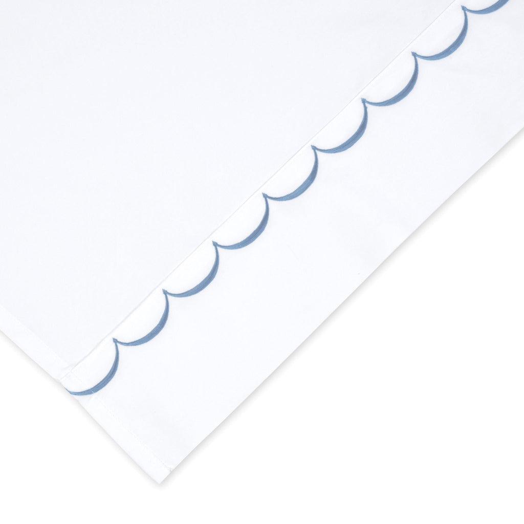 Scallop Embroidered Sheet Set - The Well Appointed House 
