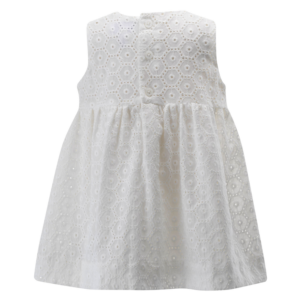 Bow Eyelet Dress & Bloomers - The Well Appointed House
