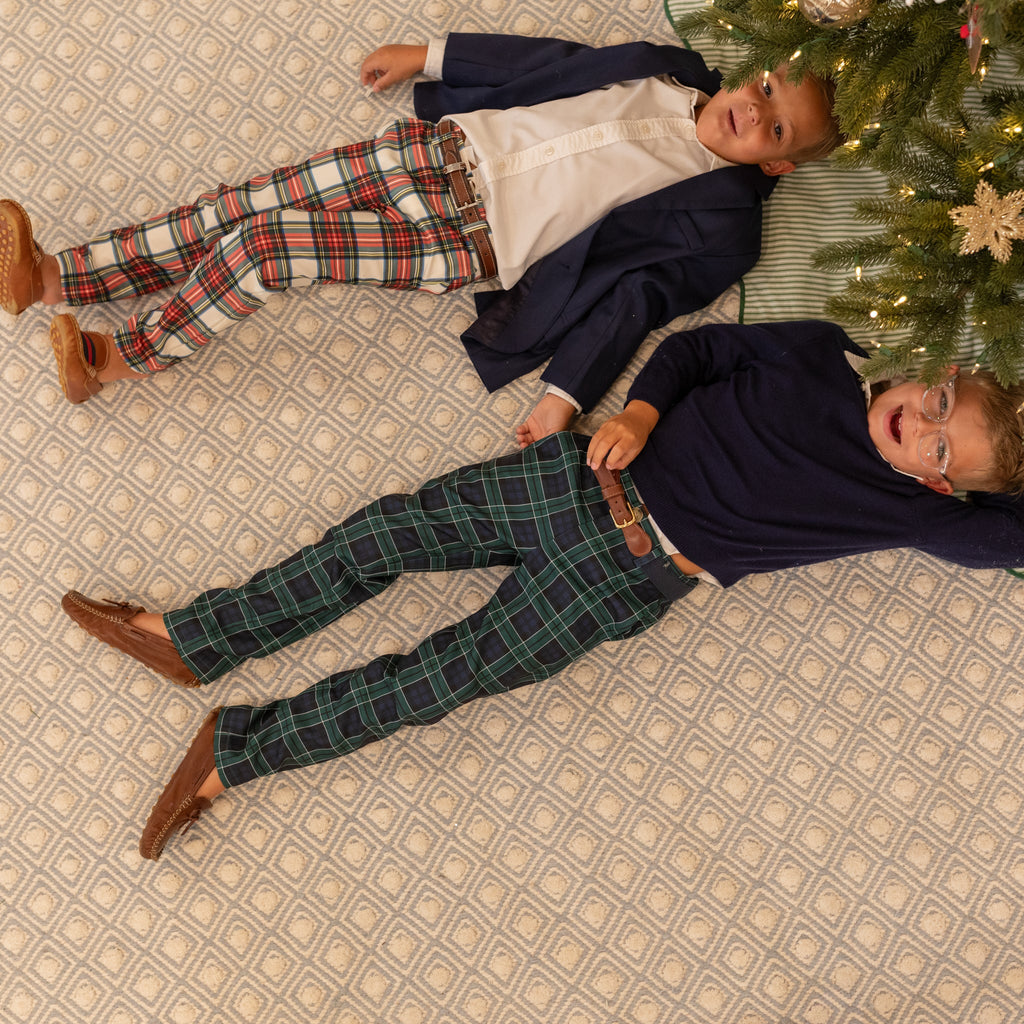 Bradford Trousers in Newbury Tartan - The Well Appointed House