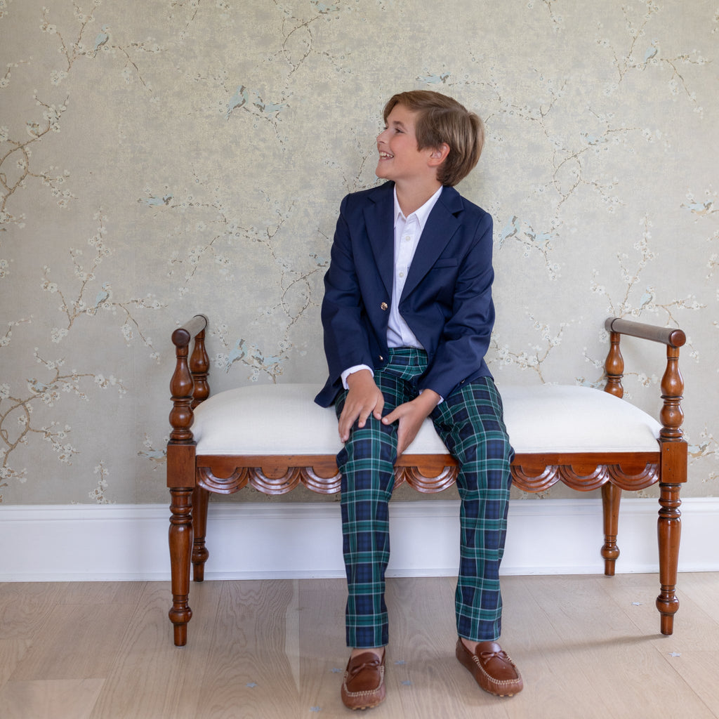 Bradford Trousers in Newbury Tartan - The Well Appointed House