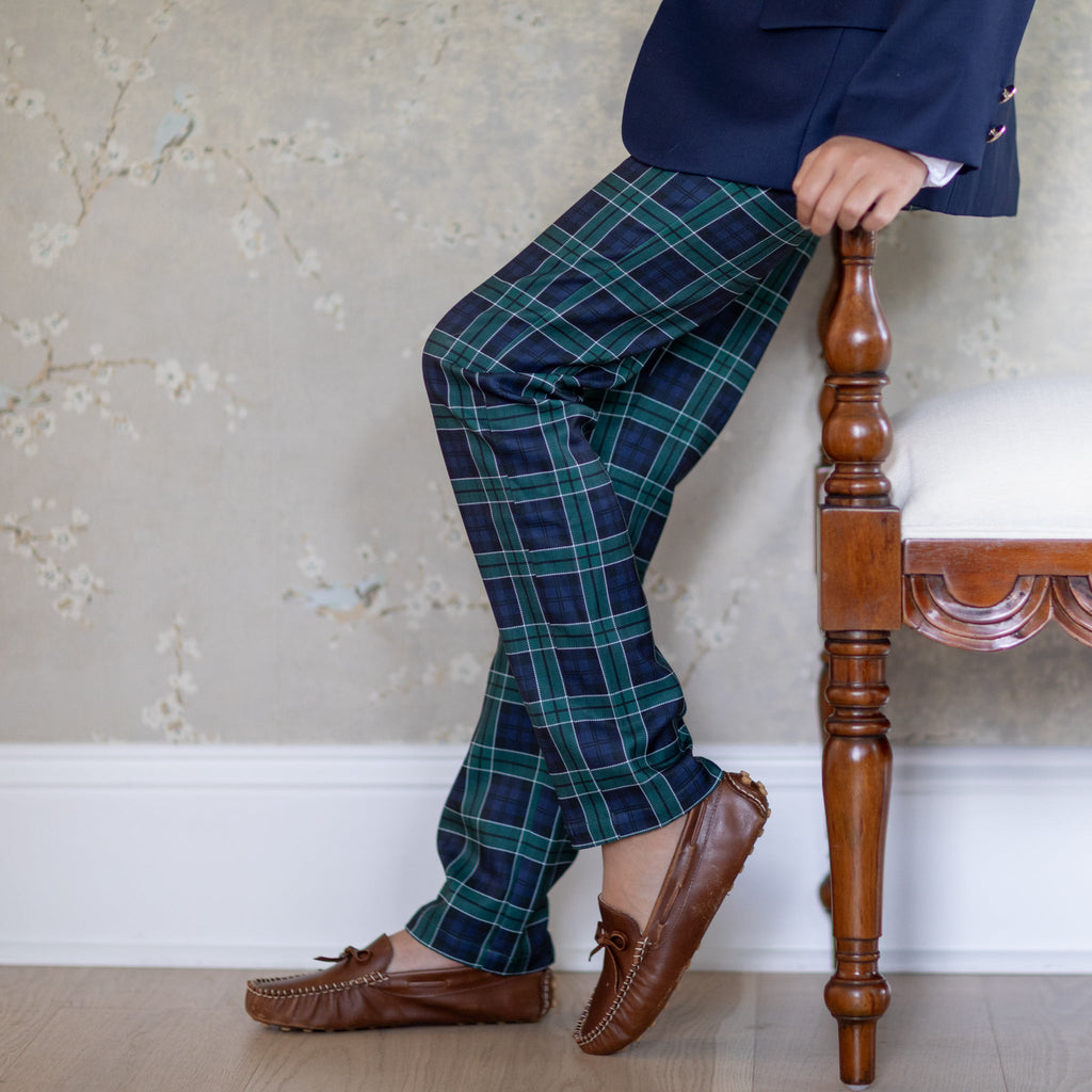 Bradford Trousers in Newbury Tartan - The Well Appointed House