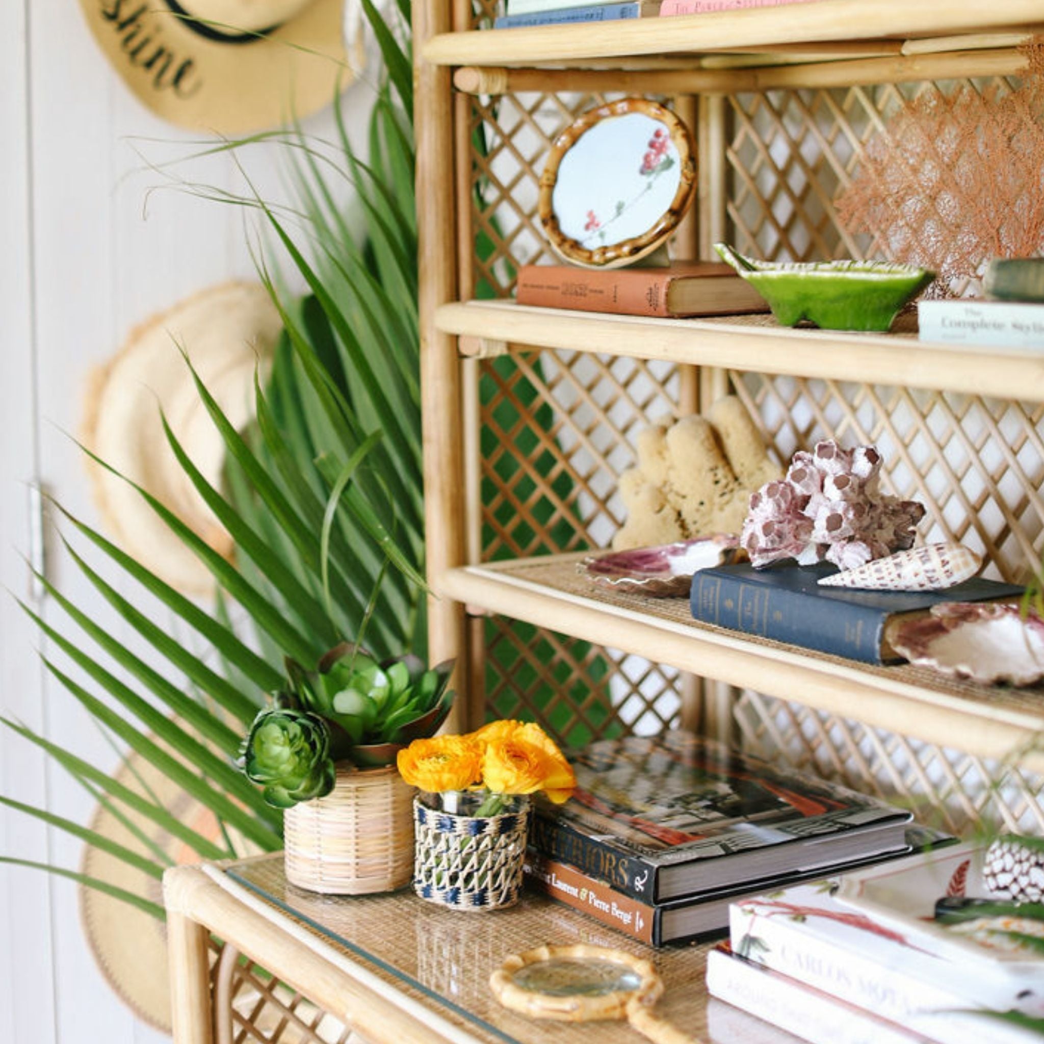 Brighton Rattan Etagere Shelf – The Well Appointed House