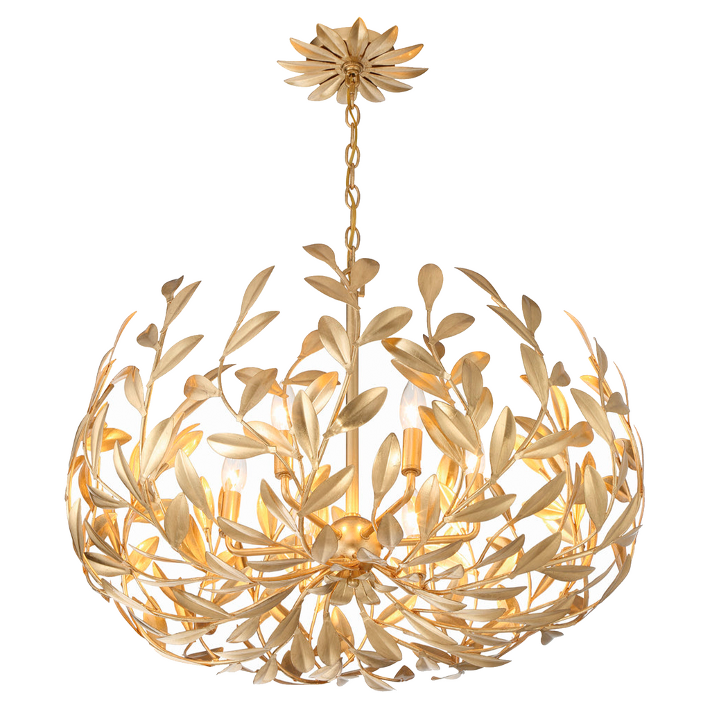 Broche 6 Light Chandelier - The Well Appointed House