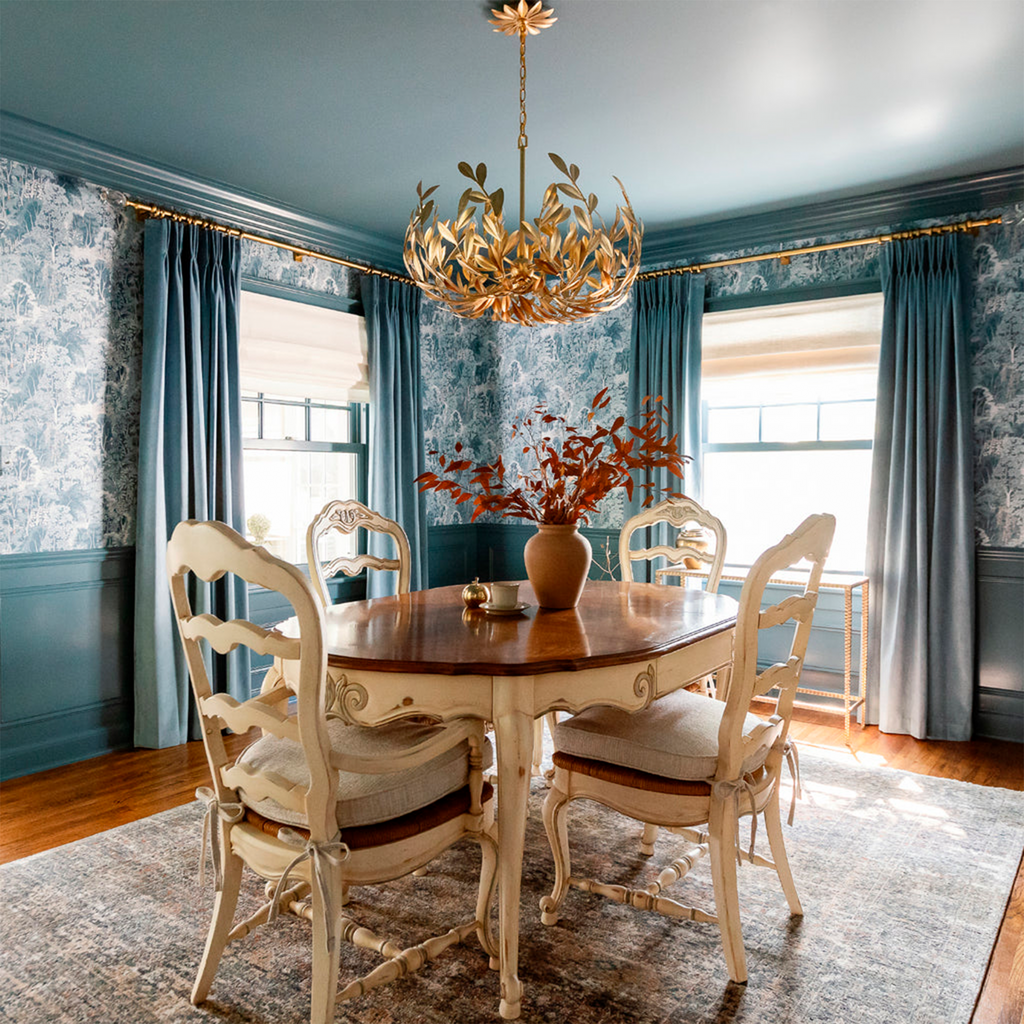 Broche 6 Light Chandelier - The Well Appointed House