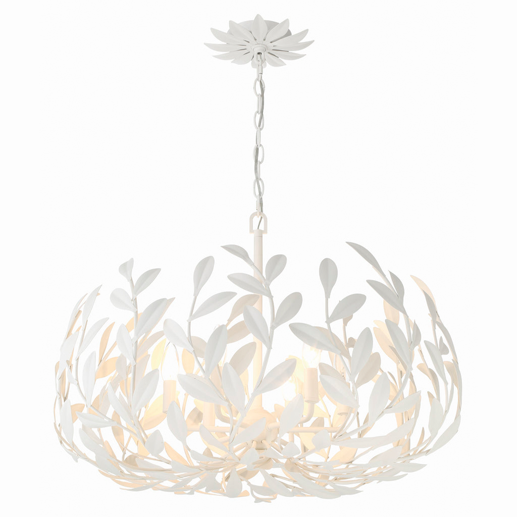 Broche 6 Light Chandelier - The Well Appointed House
