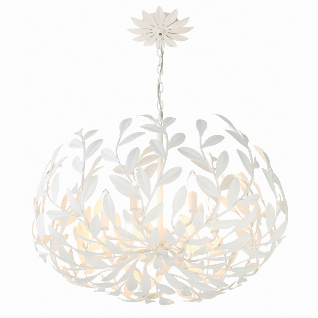 Broche 6 Light Chandelier - The Well Appointed House