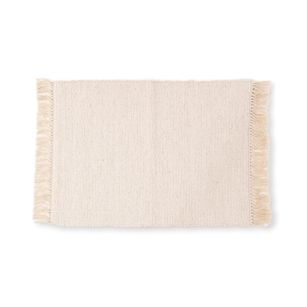 Cali Bath Mat in Ivory - The Well Appointed House