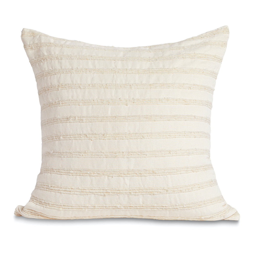 Cartagena Pillow in Ivory - The Well Appointed House