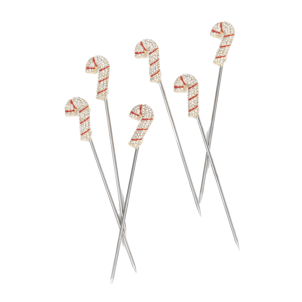 Candy Cane Cocktail Picks - The Well Appointed House