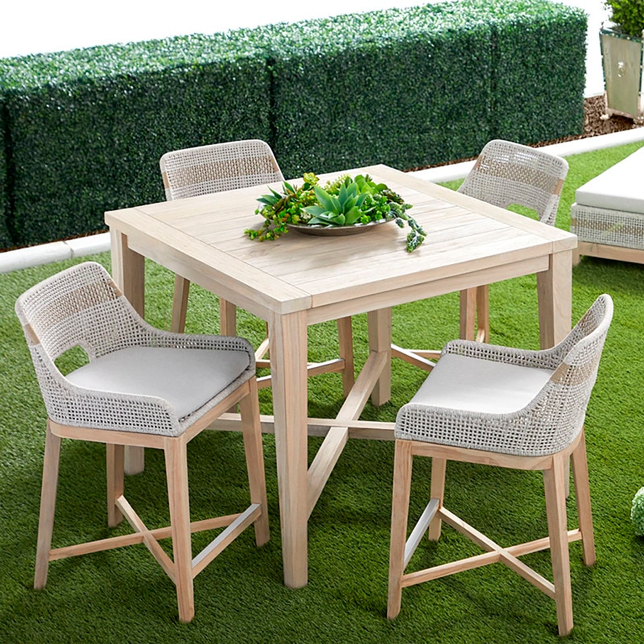 Carmel Teak Outdoor Counter Table 42