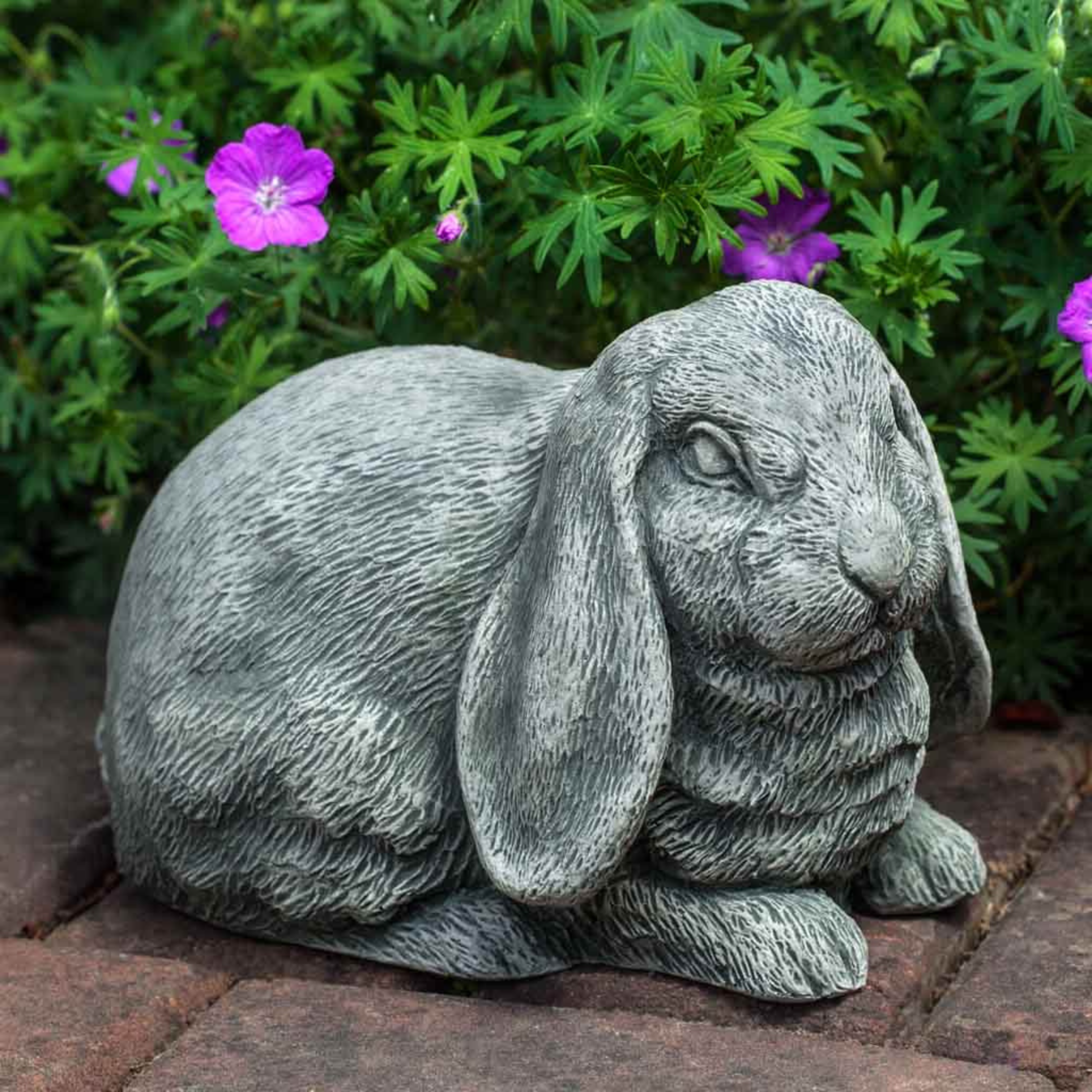Lop-Eared Bunny Garden Statue – The Well Appointed House