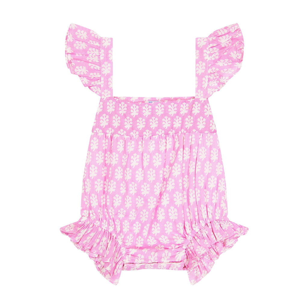 Chloe Baby Romper Violet Booti - The Well Appointed House