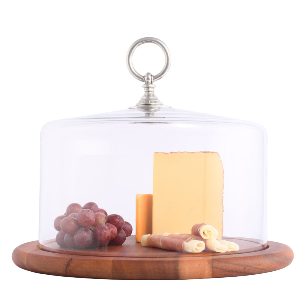 Classic Cheese Board with Dome - The Well Appointed House