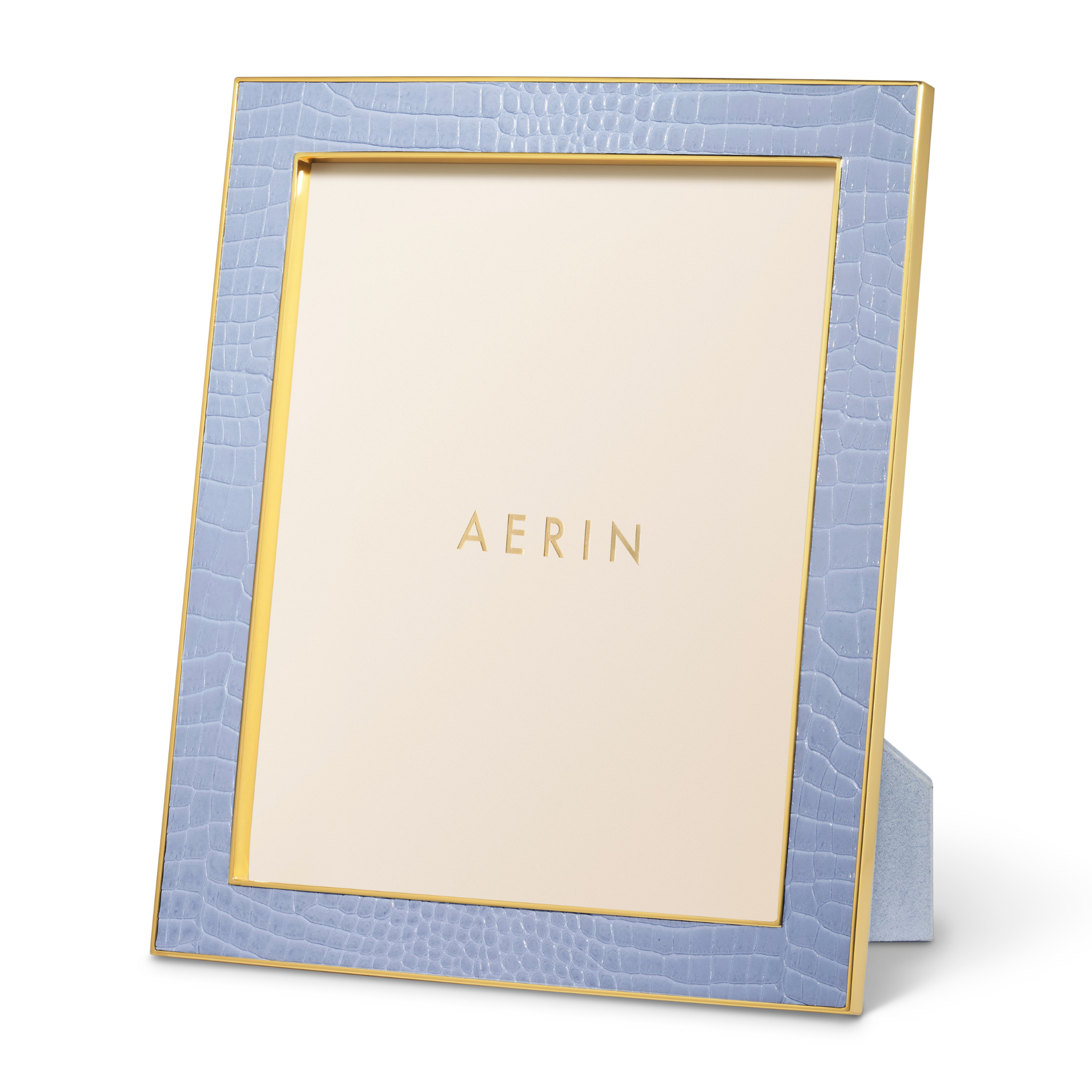 Classic Croc Leather Frame, Hydrangea Blue – The Well Appointed House