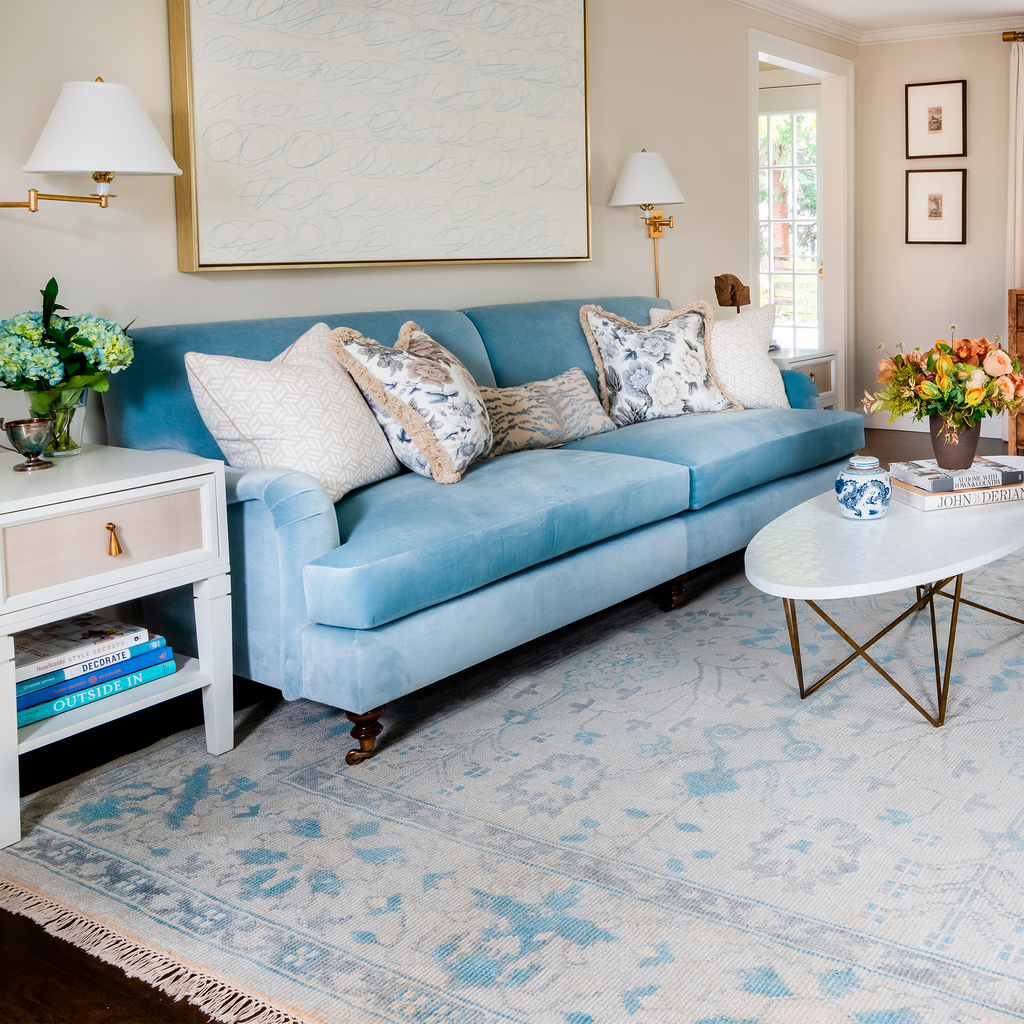 Concord Hand Knotted Rugs in Ivory - The Well Appointed House