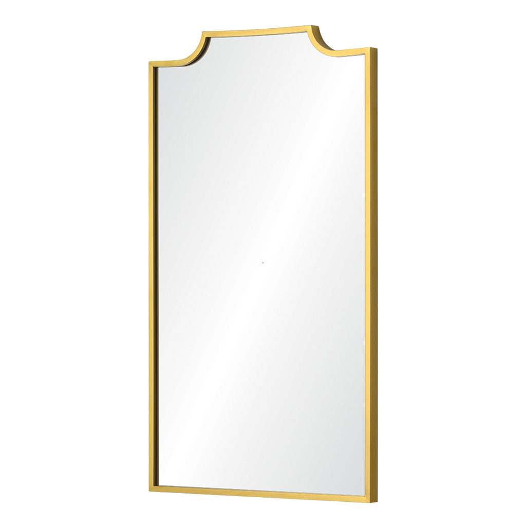 Dapper Non-Beveled Framed Wall Mirror - The Well Appointed House