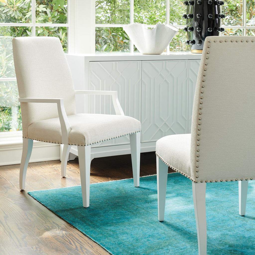 Darien Upholstered Arm Chair - The Well Appointed House