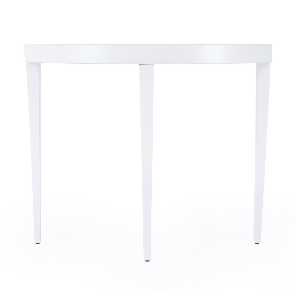 Demilune Console Table in White - The Well Appointed House