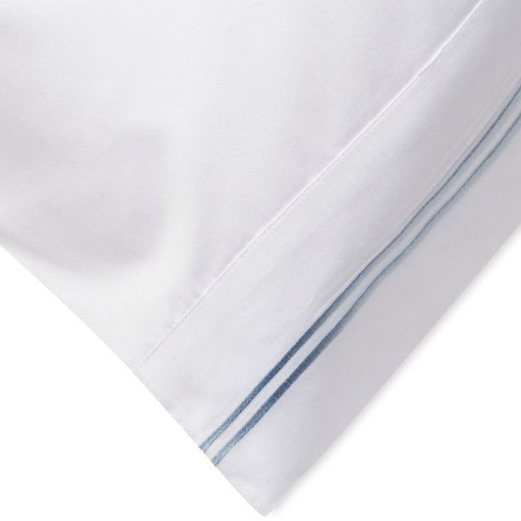 Double Stripe Embroidered Sheet Set - The Well Appointed House 