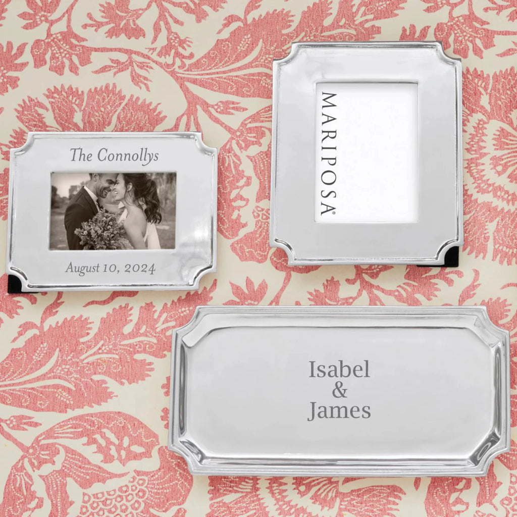 Engraveable Linzee Rectangular Tray - The Well Appointed House