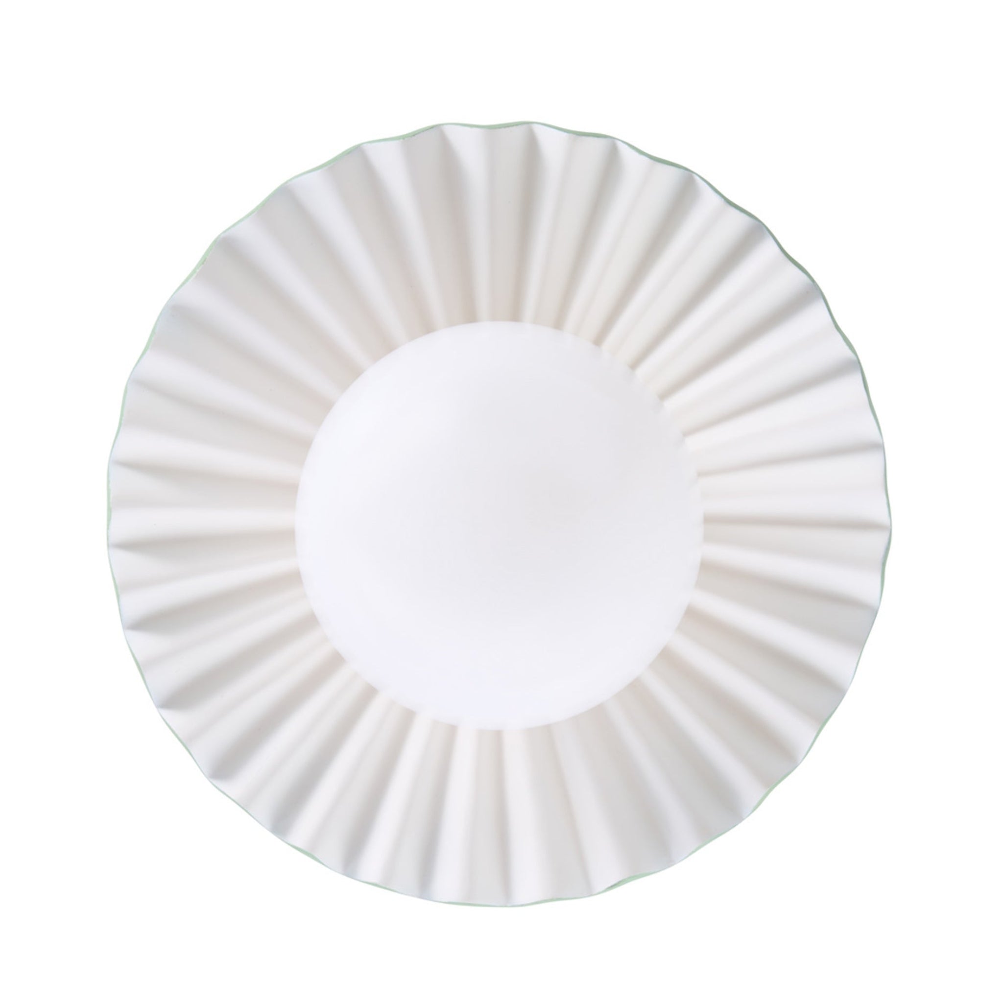 Cealing Ruffle Icon Fancy Ruffle Flushmount Ceiling Light – The Well Appointed House