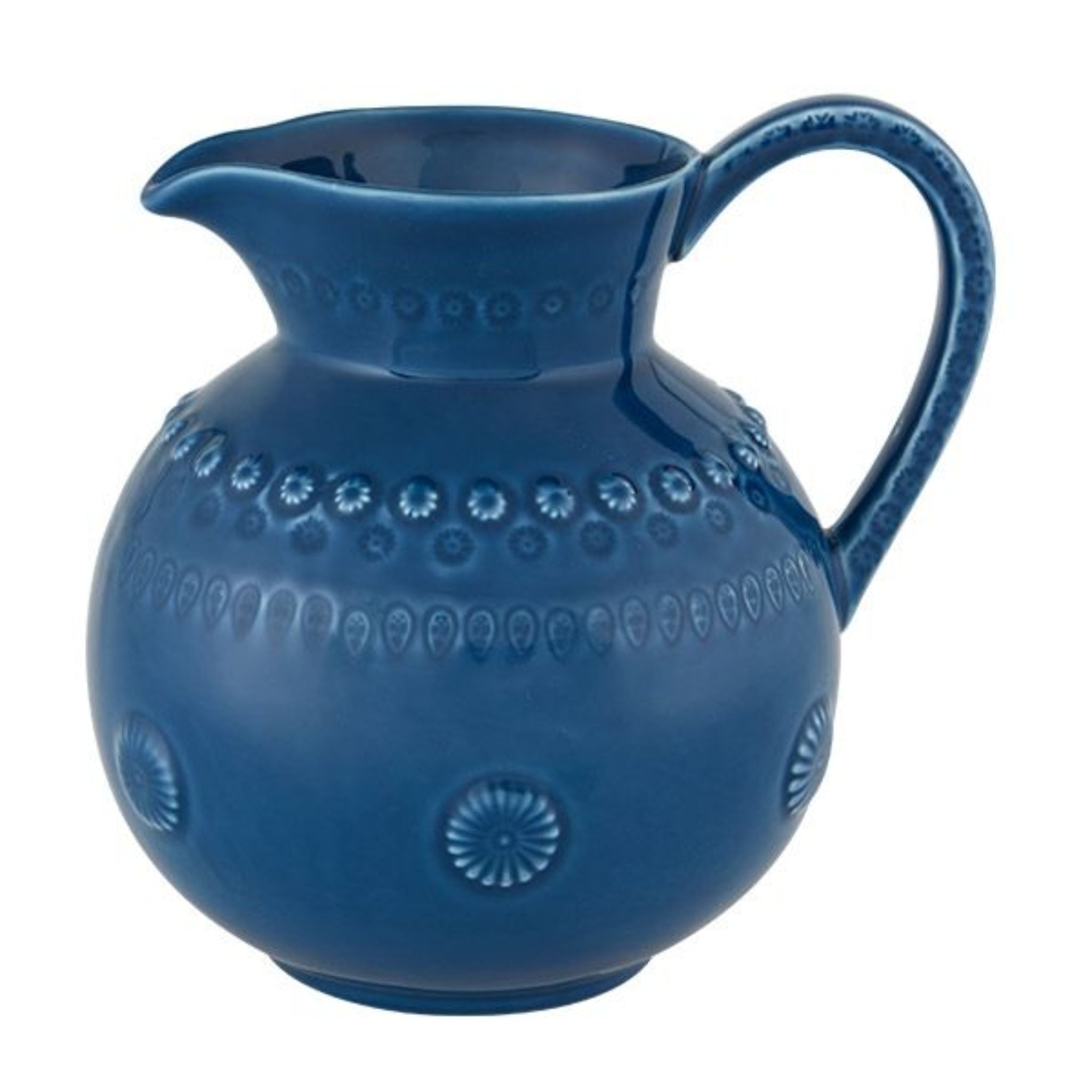 Blue Checkard Pitcher Fantasy Pitcher, Blue – The Well Appointed House
