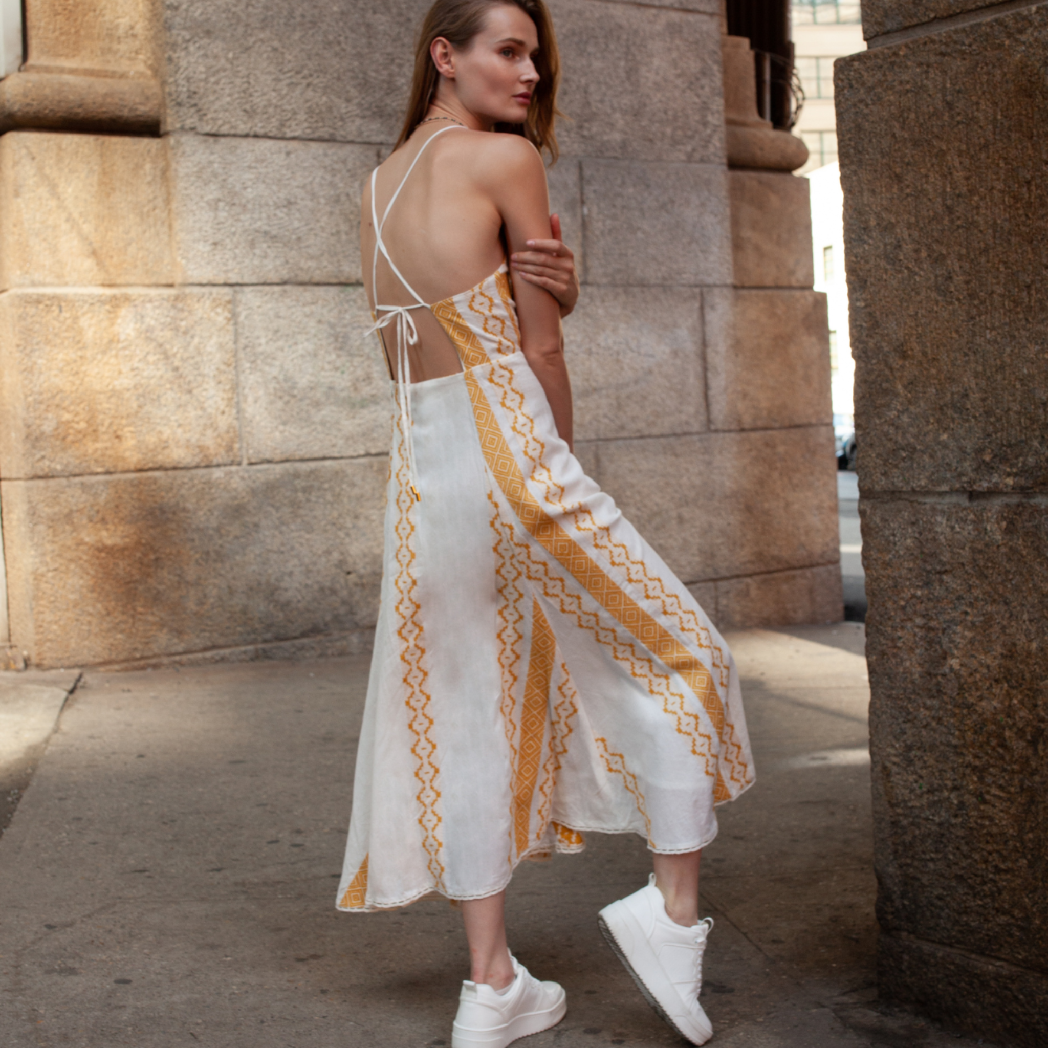 Order Now Filomena Linen Dress | Guadalupe Design L Order Now Filomena Linen Dress | Guadalupe Design L